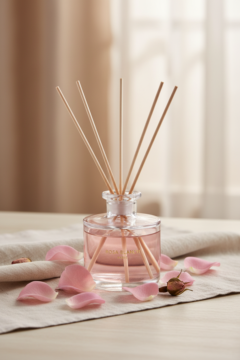 God's Scents Reed Diffusers - Rose Essential Oil